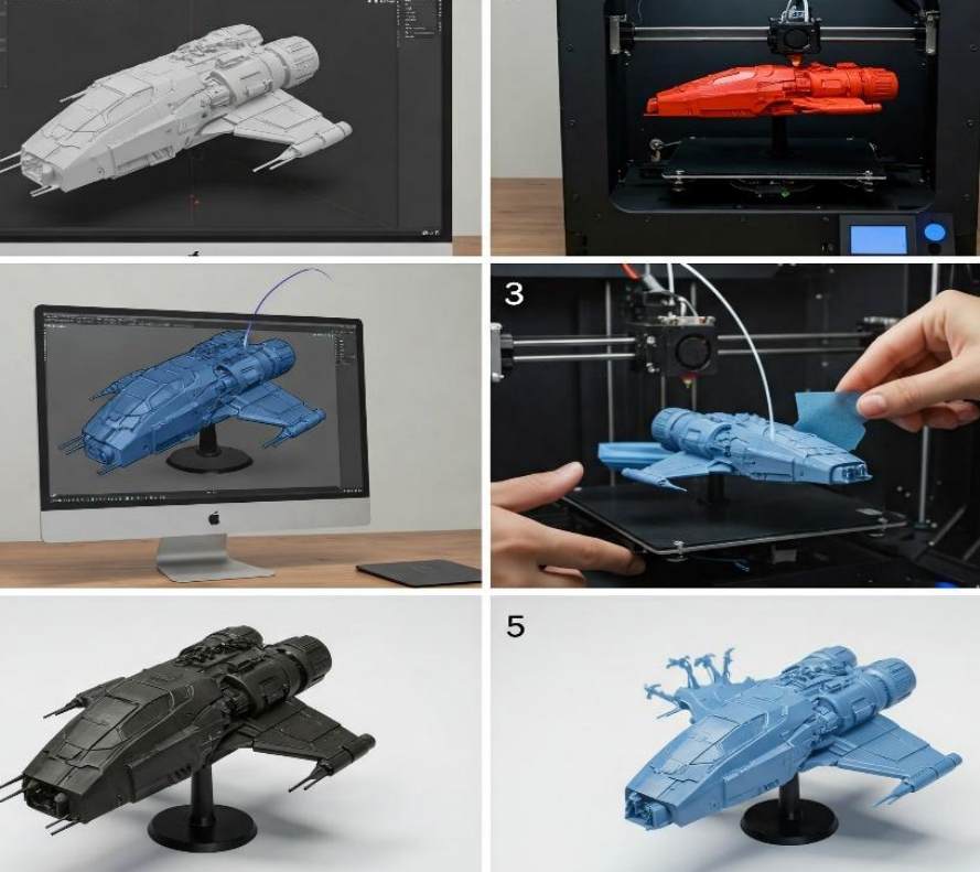 complex 3d printed gear made with sls no supports needed