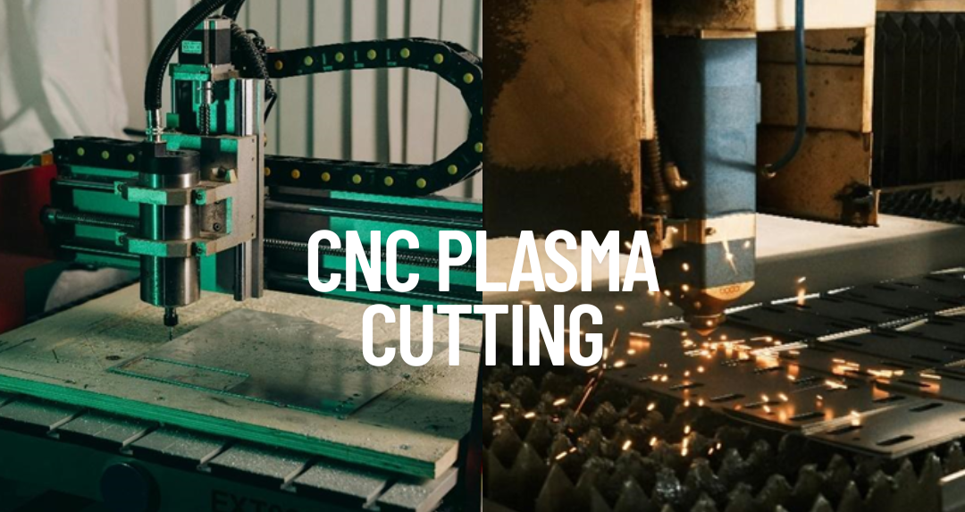 cnc plasma cutter cutting metal sheet with high precision
