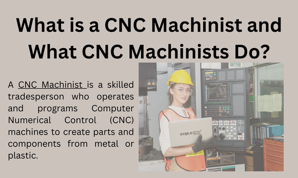 what is cnc machinist 